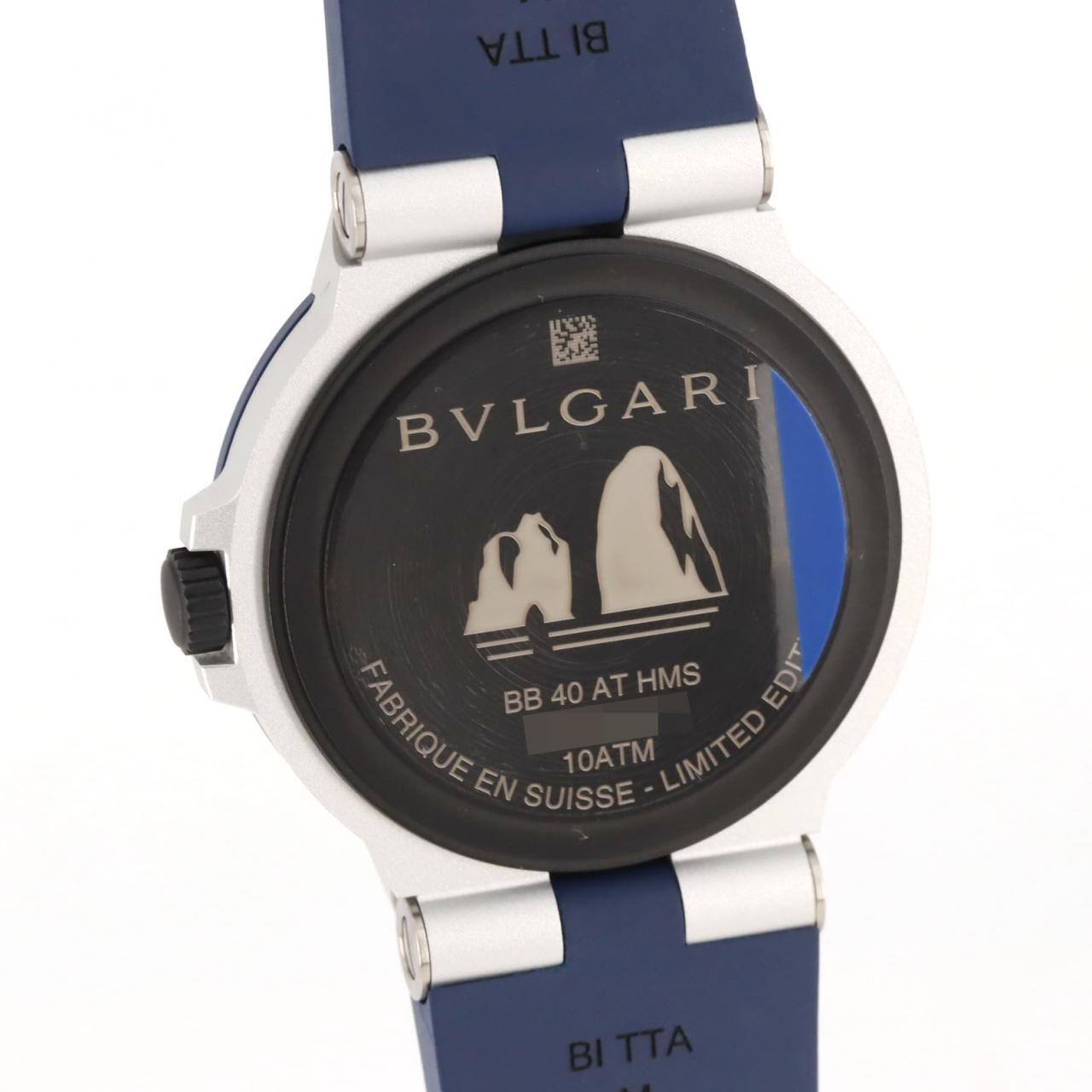 Bvlgari Aluminum Capri Limited Bb40athms/103815 Aluminum Automatic