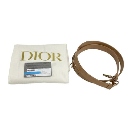 Dior Christian Dior Handbag Lady Dior Small M0531owcb_49p Pink Beige Leather