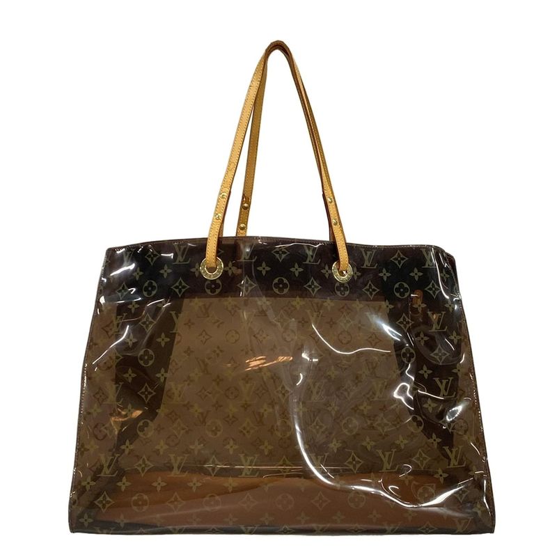 Louis Vuitton Tote Bag Monogram Vinyl Cabas/cruise M50500 Brown Leather