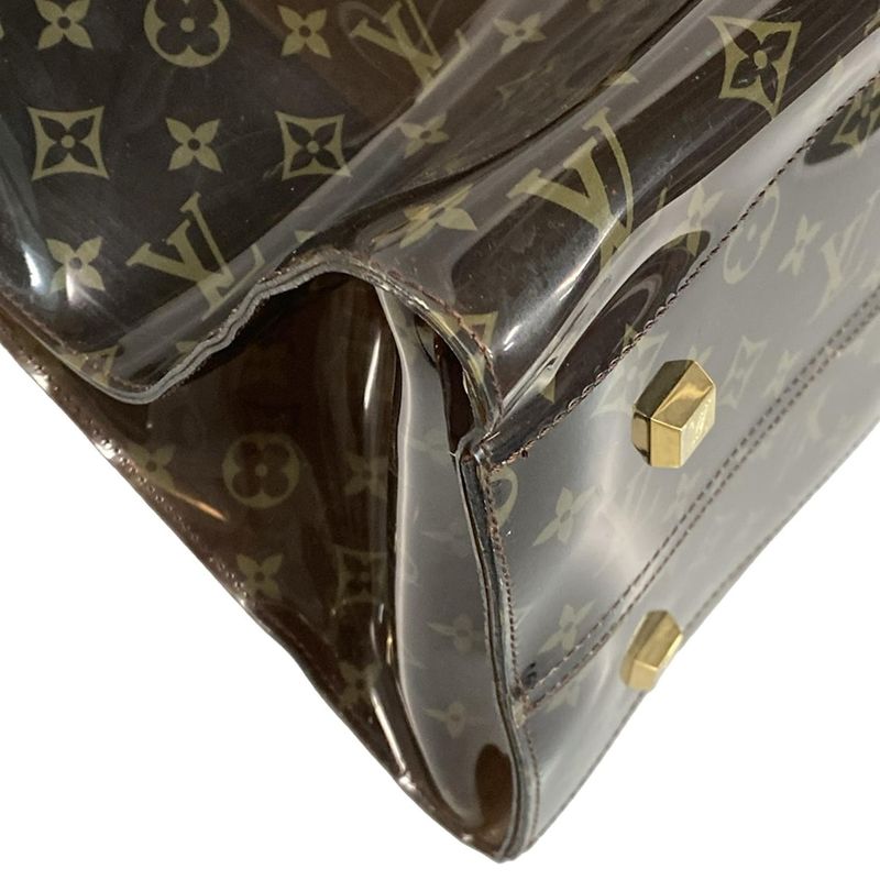 Louis Vuitton Tote Bag Monogram Vinyl Cabas/cruise M50500 Brown Leather