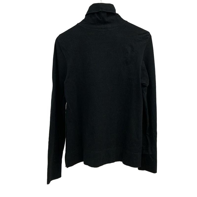 Fendi Long Sleeve Cut and Sewn Size 46 L Women's - Black Turtleneck