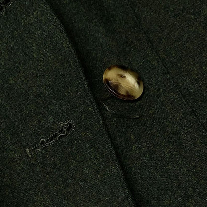 Hermes Skirt Setup Size 38 M Women's - Dark Green Wool Cashmere