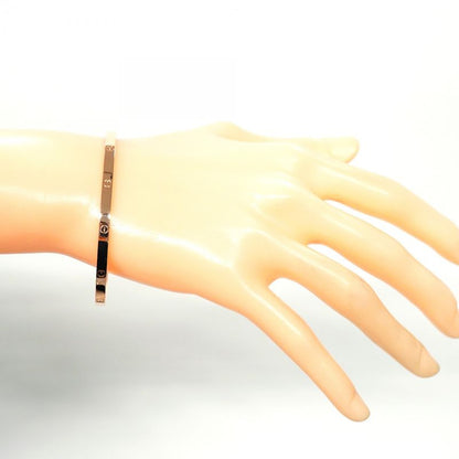 Cartier Bangle Love Bracelet 18k Pink Gold Pink Gold Men's Women's Unisex
