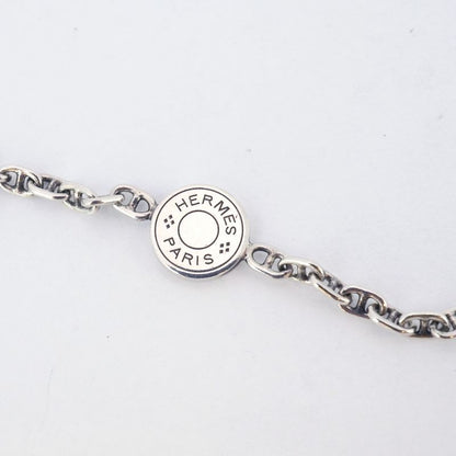 Hermes Necklace Serie Mini Chaine D'ancre Silver 925 Ladies