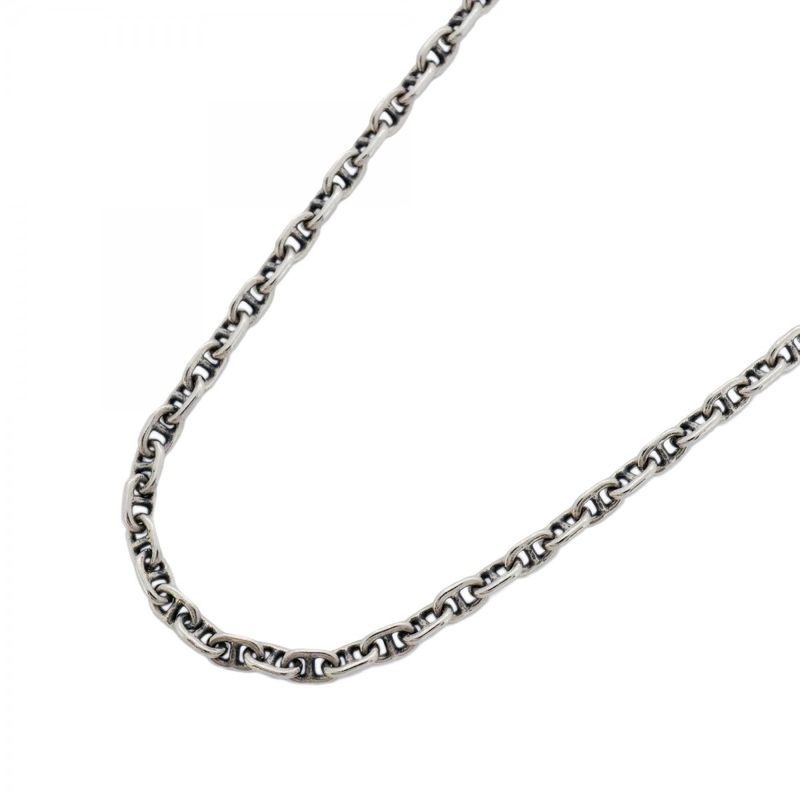 Hermes Necklace Serie Mini Chaine D'ancre Silver 925 Ladies