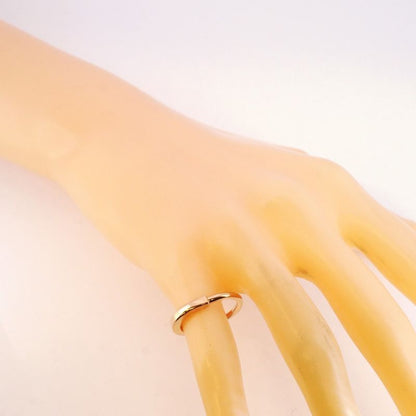 Tiffany & Co Ring Lock 18k Pink Gold Pink Gold Size 6.5 Women's