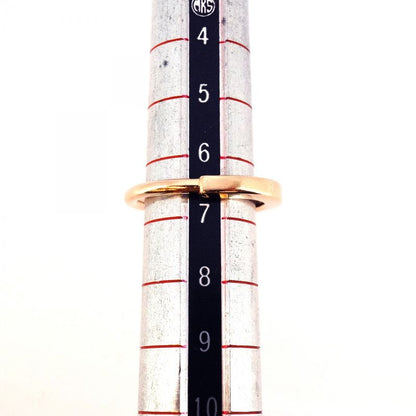 Tiffany & Co Ring Lock 18k Pink Gold Pink Gold Size 6.5 Women's