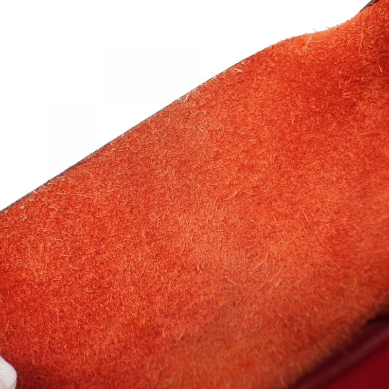 Hermes Handbag Picotan Lock MM Taurillon Clemence Rouge Cazac Silver Hardware C