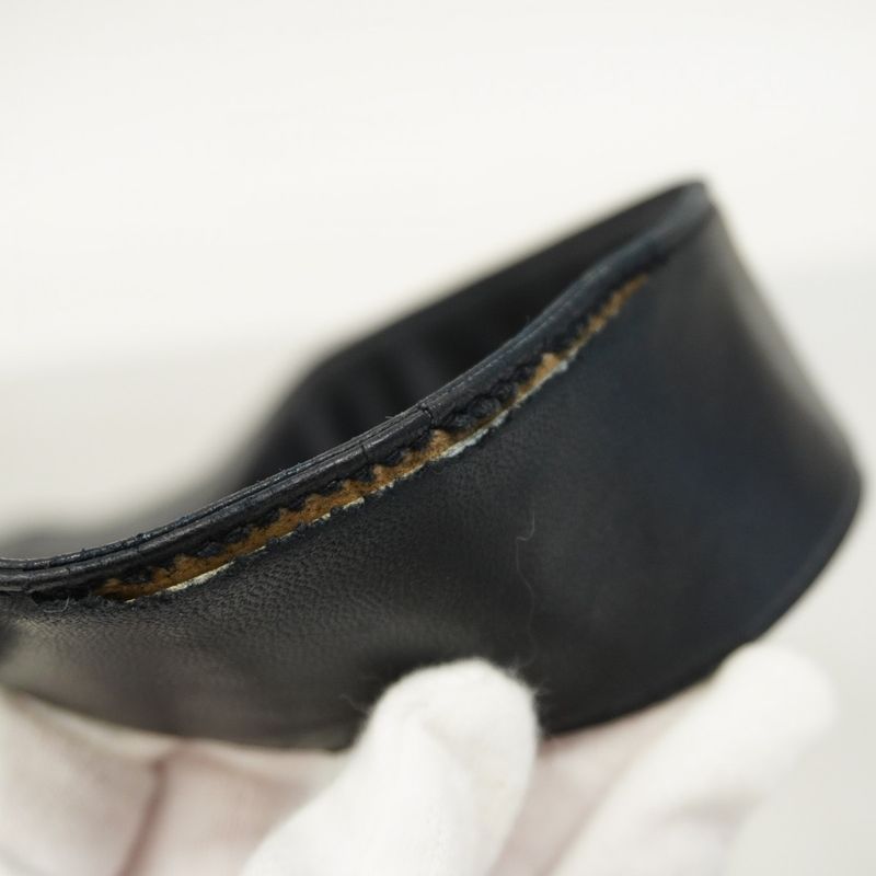 Chanel Shoulder Bag Triple Coco Lambskin Navy Gold Hardware Women's