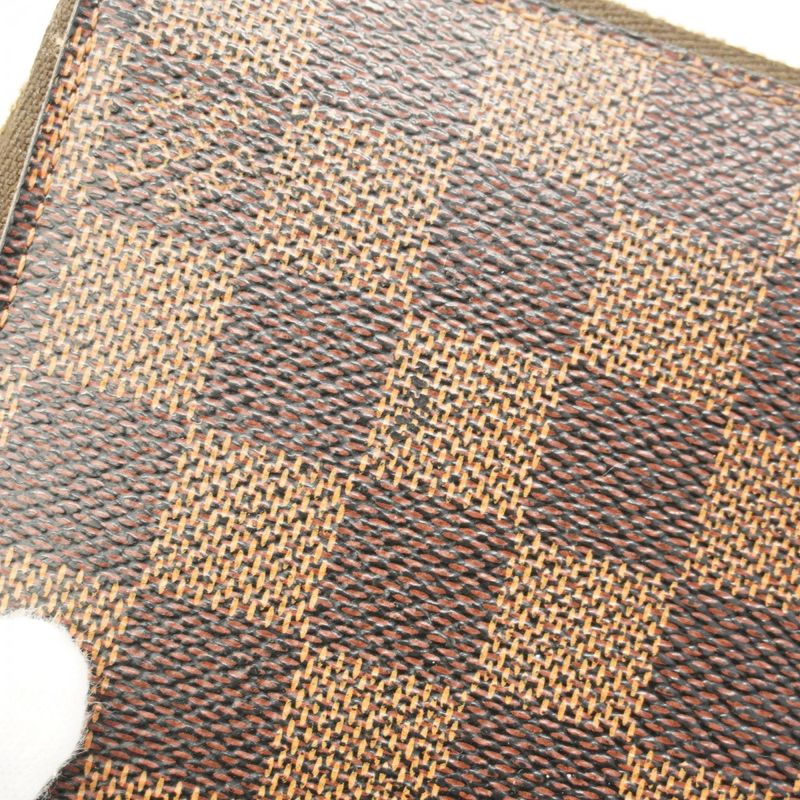 Louis Vuitton Long Wallet Damier Zippy Wallet N60015 Ebene Men's Women's Unisex