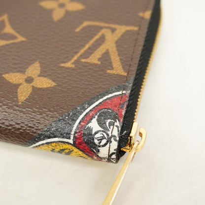 Louis Vuitton Coin Case Monogram Zippy Coin Purse M67250 Brown Kansai Yamamoto