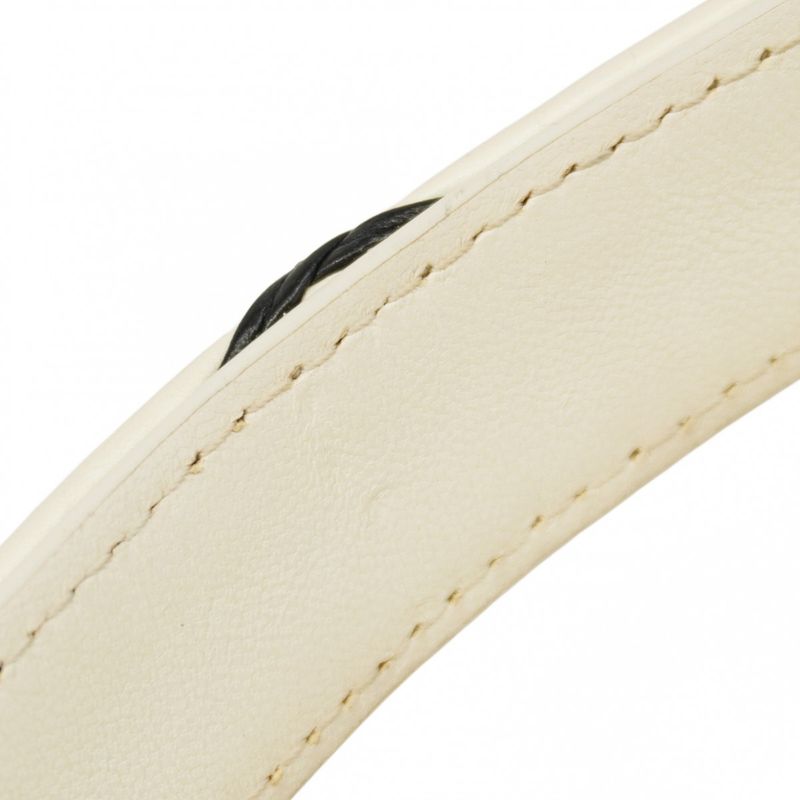 Louis Vuitton Handbag Maltage Go-14mm (0.55in) M22890 White Black 2way Bag