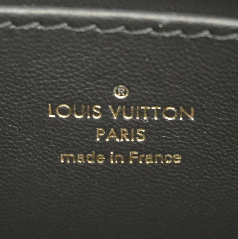 Louis Vuitton Handbag Maltage Go-14mm (0.55in) M22890 White Black 2way Bag