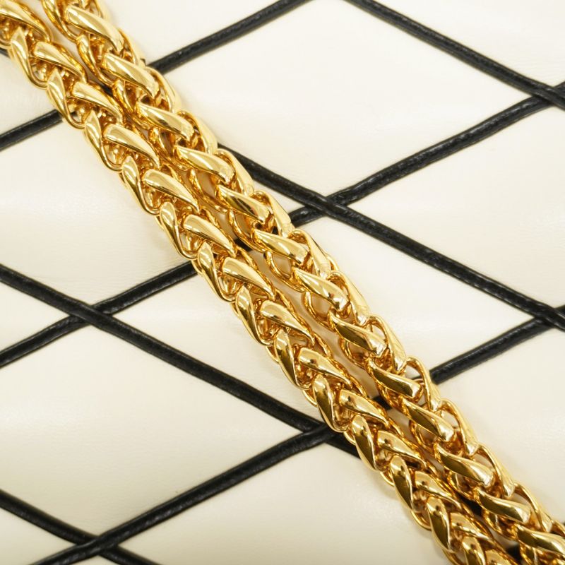 Louis Vuitton Handbag Maltage Go-14mm (0.55in) M22890 White Black 2way Bag