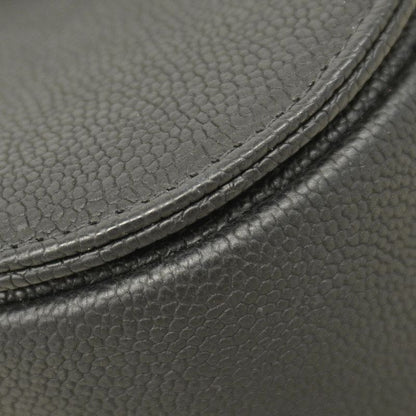 Chanel Handbag Matelasse Caviar Skin Black Gold Hardware 2way Bag Ladies