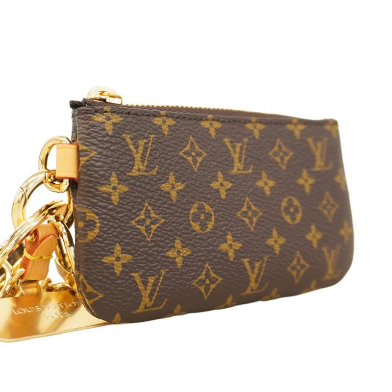 Louis Vuitton Shoulder Bag Monogram Phone Holder M26898 Brown Women's