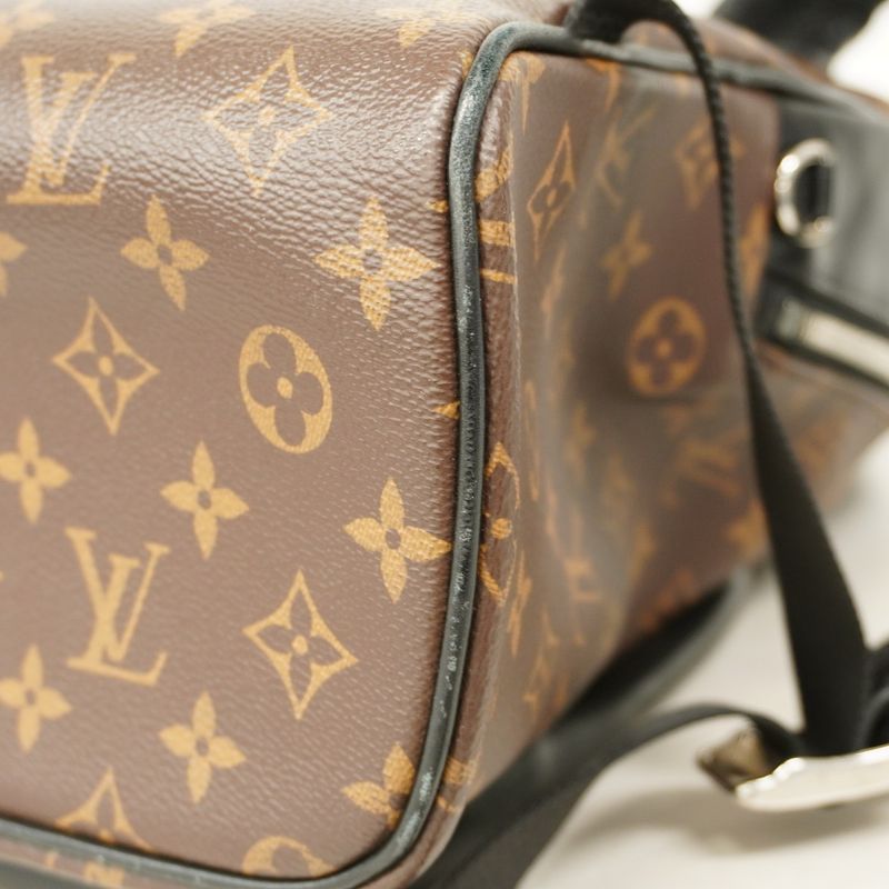 Louis Vuitton Rucksack/daypack Monogram Macassar Josh Nv M45349 Brown Black