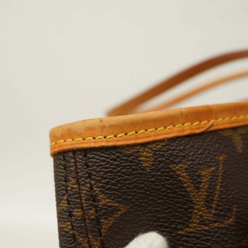 Louis Vuitton Tote Bag Monogram Neverfull MM M40156 Brown Ladies