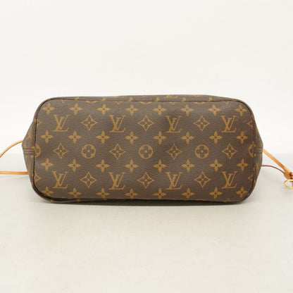 Louis Vuitton Tote Bag Monogram Neverfull MM M40156 Brown Ladies