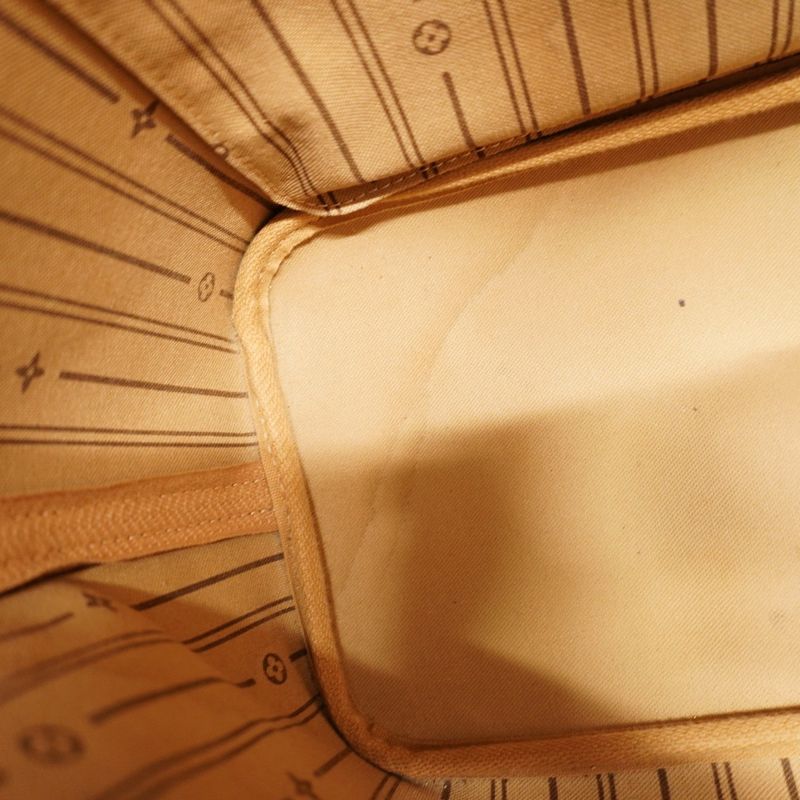 Louis Vuitton Tote Bag Monogram Neverfull MM M40156 Brown Ladies