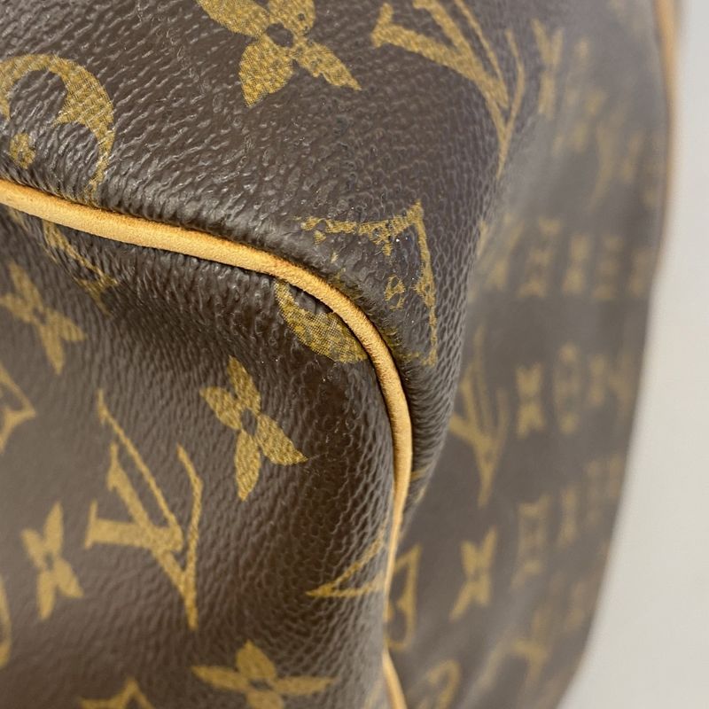 Louis Vuitton Boston Bag Monogram Keepall 55 M41424 Brown Men Women Unisex