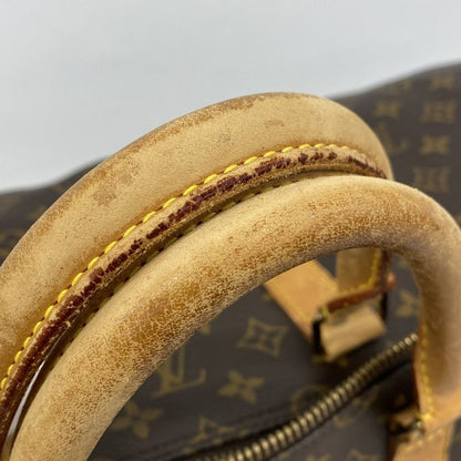 Louis Vuitton Boston Bag Monogram Keepall 55 M41424 Brown Men Women Unisex