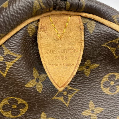 Louis Vuitton Boston Bag Monogram Keepall 55 M41424 Brown Men Women Unisex