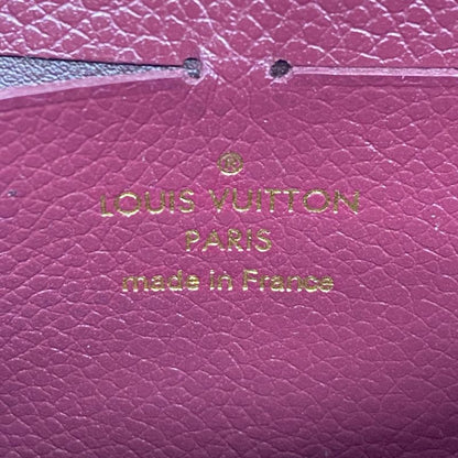Louis Vuitton Long Wallet Monogram ・empreinte Zippy Wallet M62214 Leather
