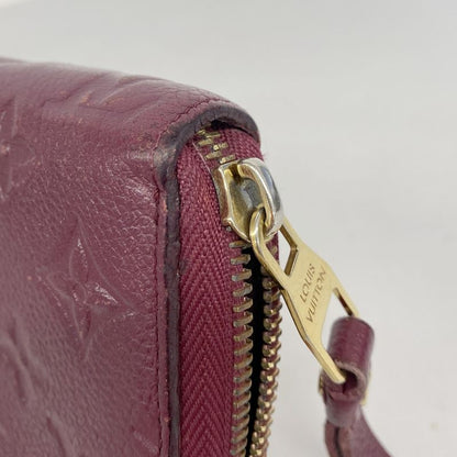 Louis Vuitton Long Wallet Monogram ・empreinte Zippy Wallet M62214 Leather