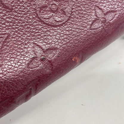 Louis Vuitton Long Wallet Monogram ・empreinte Zippy Wallet M62214 Leather