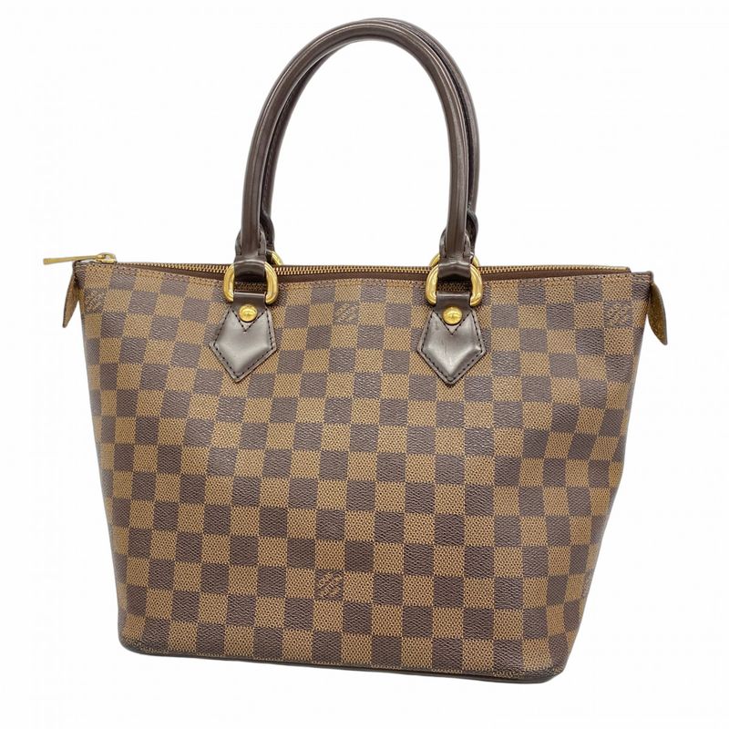 Louis Vuitton Tote Bag Damier Saleya PM N51183 Ebene Ladies