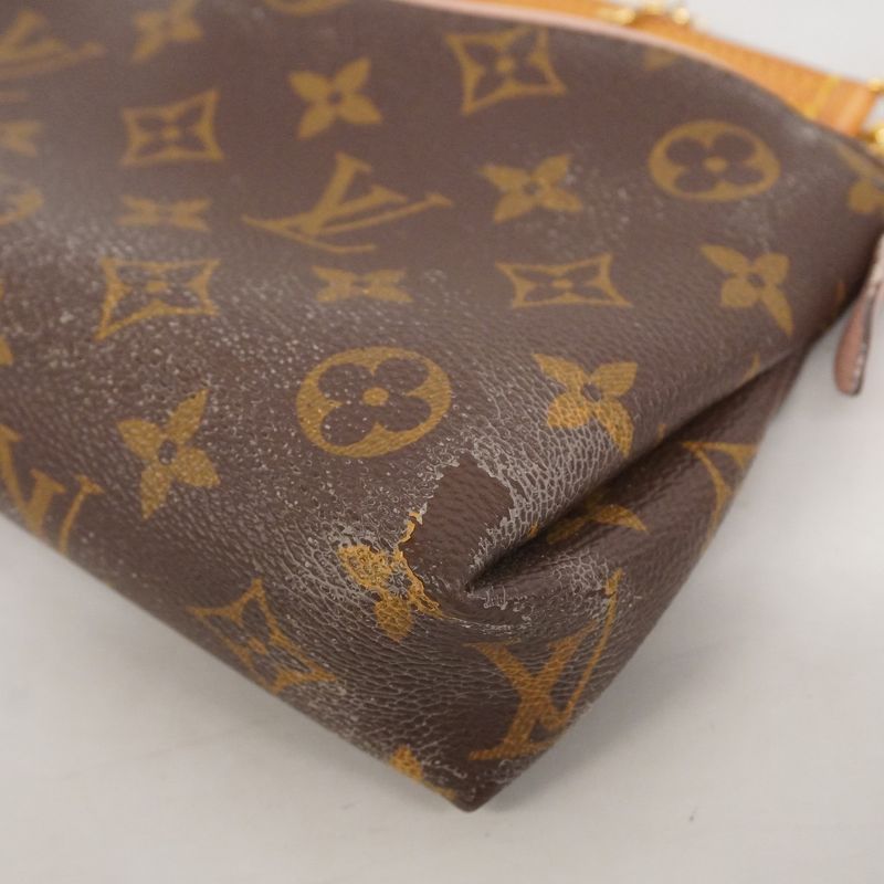 Louis Vuitton Handbag Monogram Pallas Clutch M44037 Brown Rose Poudre 2way Bag