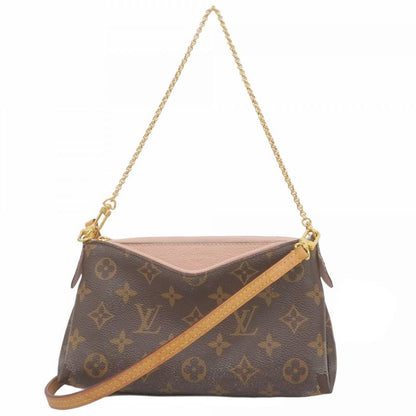 Louis Vuitton Handbag Monogram Pallas Clutch M44037 Brown Rose Poudre 2way Bag