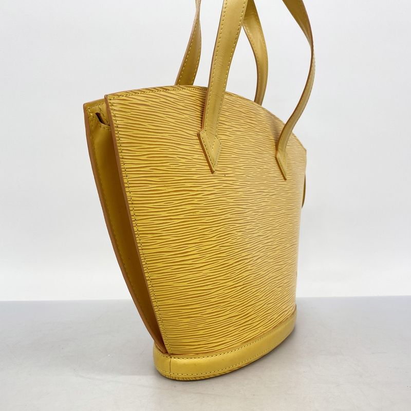 Louis Vuitton Handbag Epi Saint-Jacques M52279 Jaune Ladies