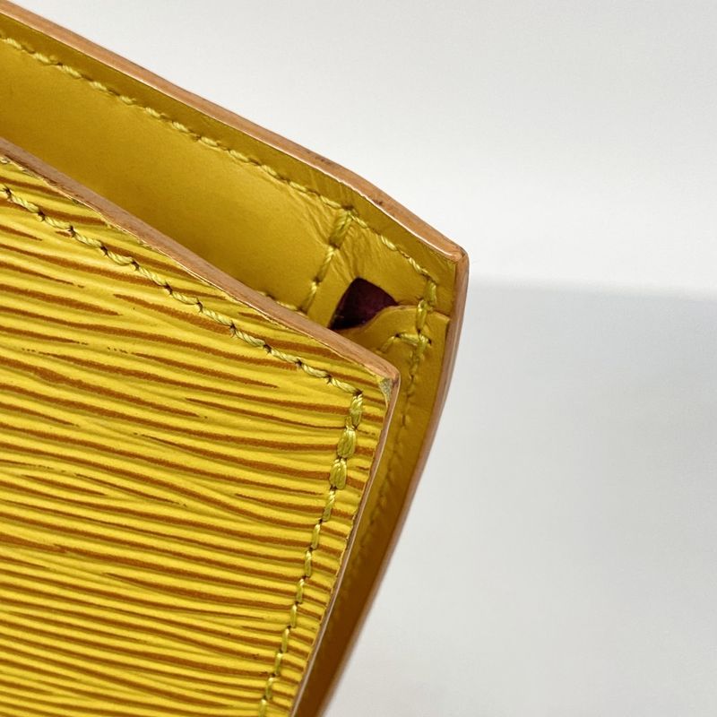 Louis Vuitton Handbag Epi Saint-Jacques M52279 Jaune Ladies