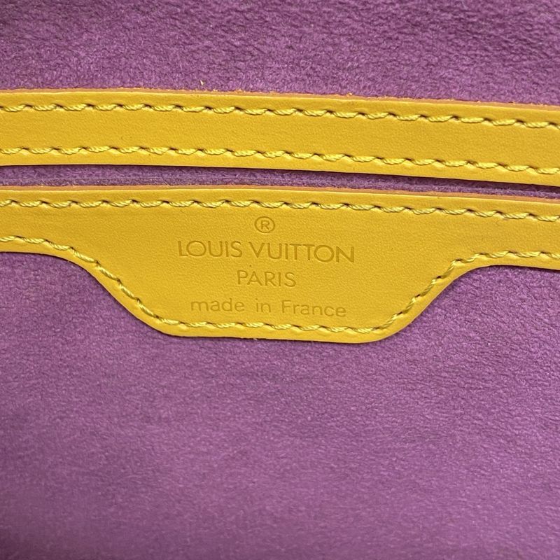 Louis Vuitton Handbag Epi Saint-Jacques M52279 Jaune Ladies