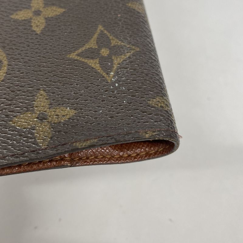 Louis Vuitton Notebook Cabas Monogram Agenda PM R20005 Brown Men Women Unisex