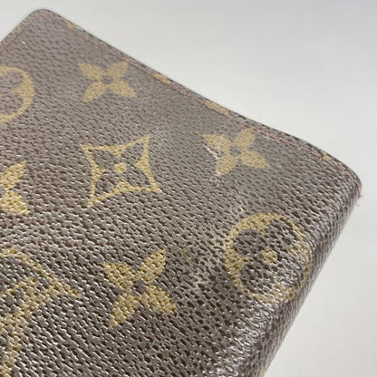 Louis Vuitton Notebook Cabas Monogram Agenda PM R20005 Brown Men Women Unisex