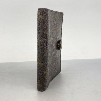 Louis Vuitton Notebook Cabas Monogram Agenda PM R20005 Brown Men Women Unisex