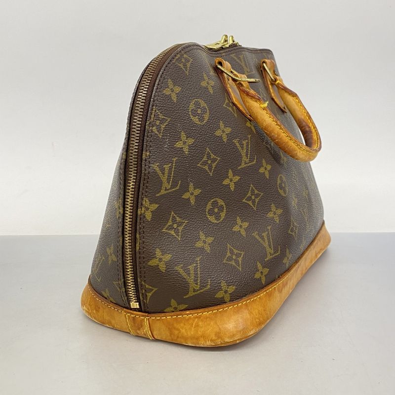 Louis Vuitton Handbag Monogram Alma M51130 Brown Ladies
