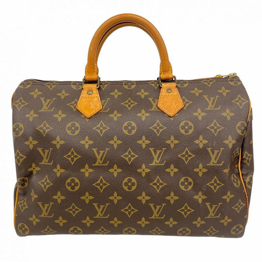 Louis Vuitton Handbag Monogram Speedy 35 M41107 Brown Ladies