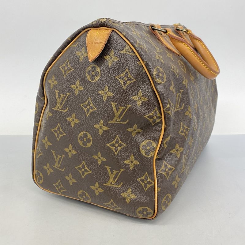 Louis Vuitton Handbag Monogram Speedy 35 M41107 Brown Ladies