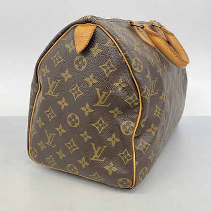 Louis Vuitton Handbag Monogram Speedy 35 M41107 Brown Ladies