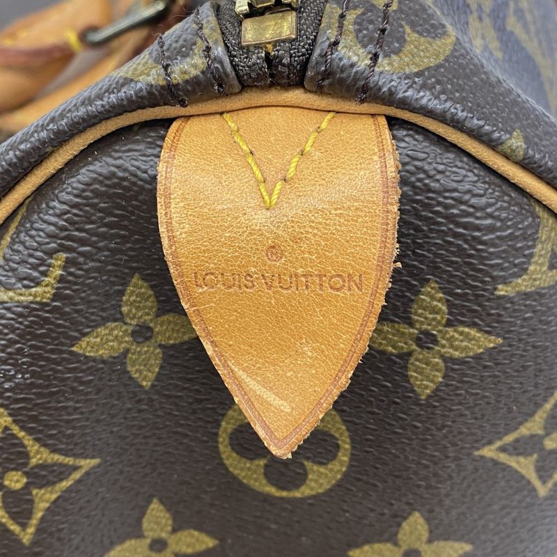 Louis Vuitton Handbag Monogram Speedy 35 M41107 Brown Ladies