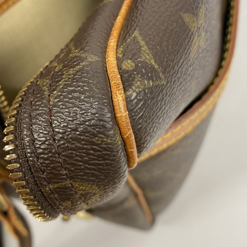 Louis Vuitton Shoulder Bag Monogram Reporter GM M45252 Brown Women's