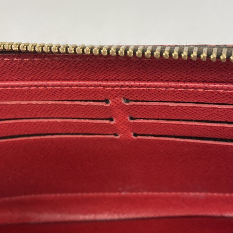 Louis Vuitton Long Wallet Damier Studded Zippy Wallet N60122 Ebene Threes Ladies