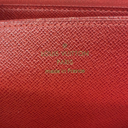 Louis Vuitton Long Wallet Damier Studded Zippy Wallet N60122 Ebene Threes Ladies