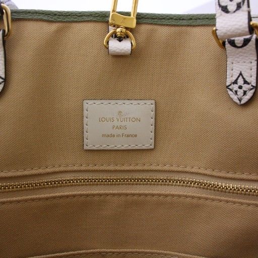 Louis Vuitton on the Go GM Monogram Giant Handbag Tote Bag 2way M44571 KH • OH