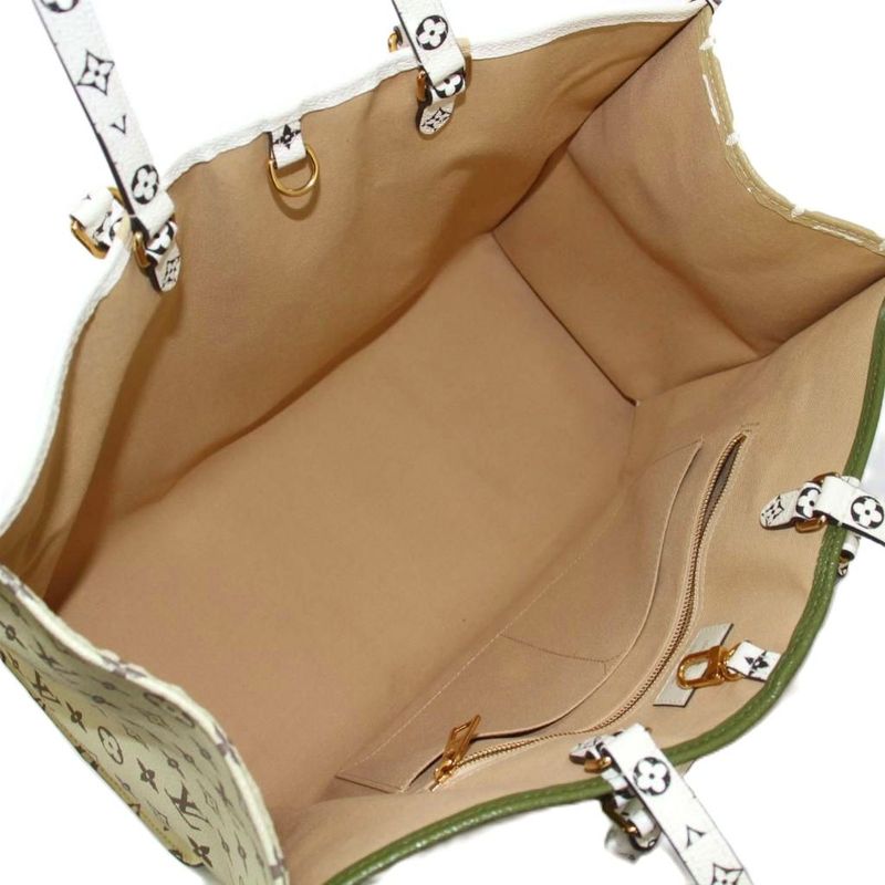 Louis Vuitton on the Go GM Monogram Giant Handbag Tote Bag 2way M44571 KH • OH