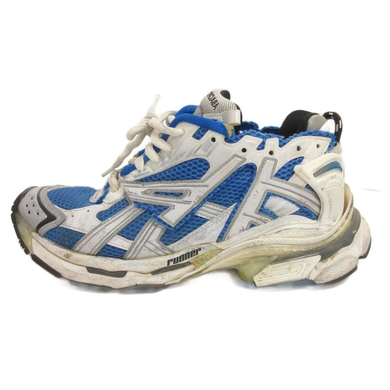 Balenciaga Runner Sneakers Shoes Used Process Ing Damage Process Ing 677403 27cm